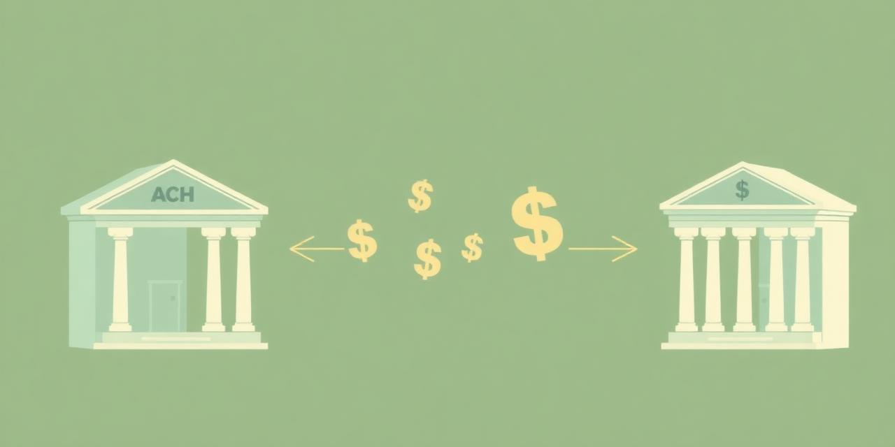 ACH bank-to-bank payment transfer for ecommerce merchants