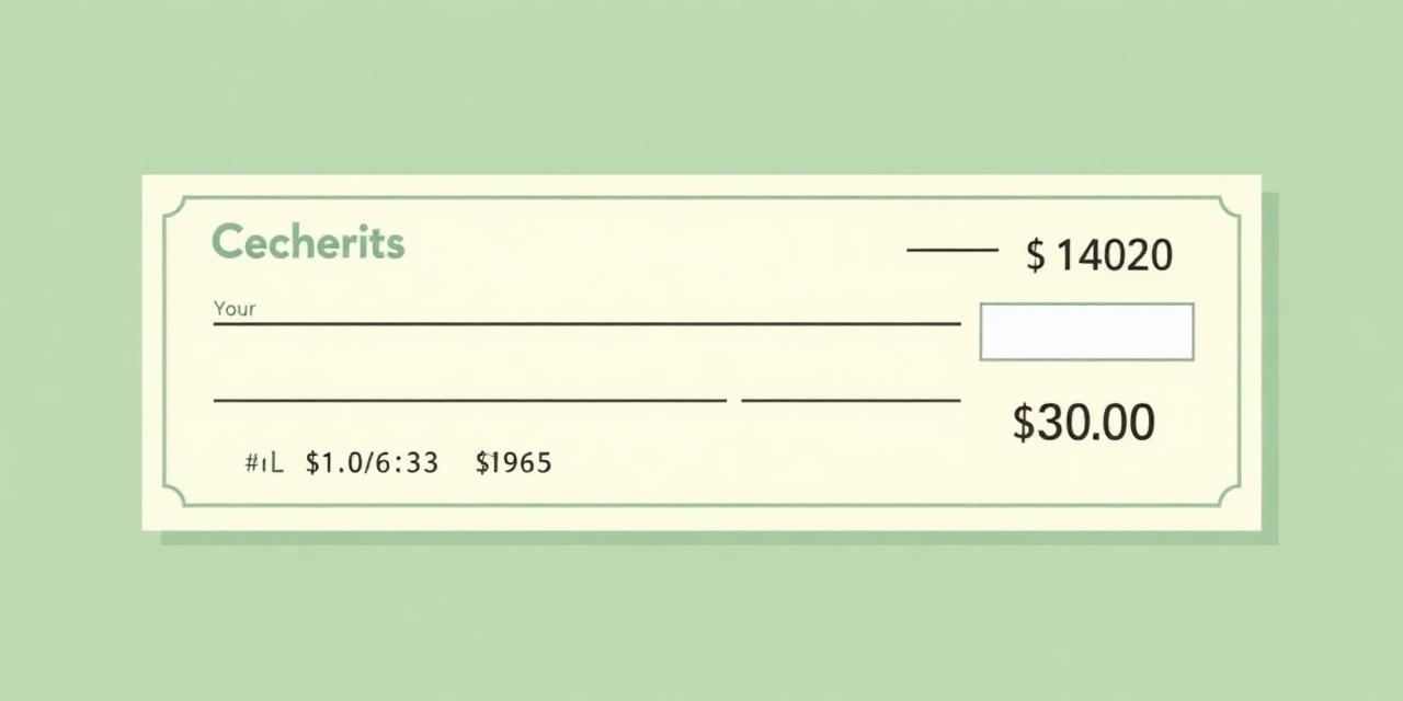 eCheck digital check processing illustration for ecommerce payments