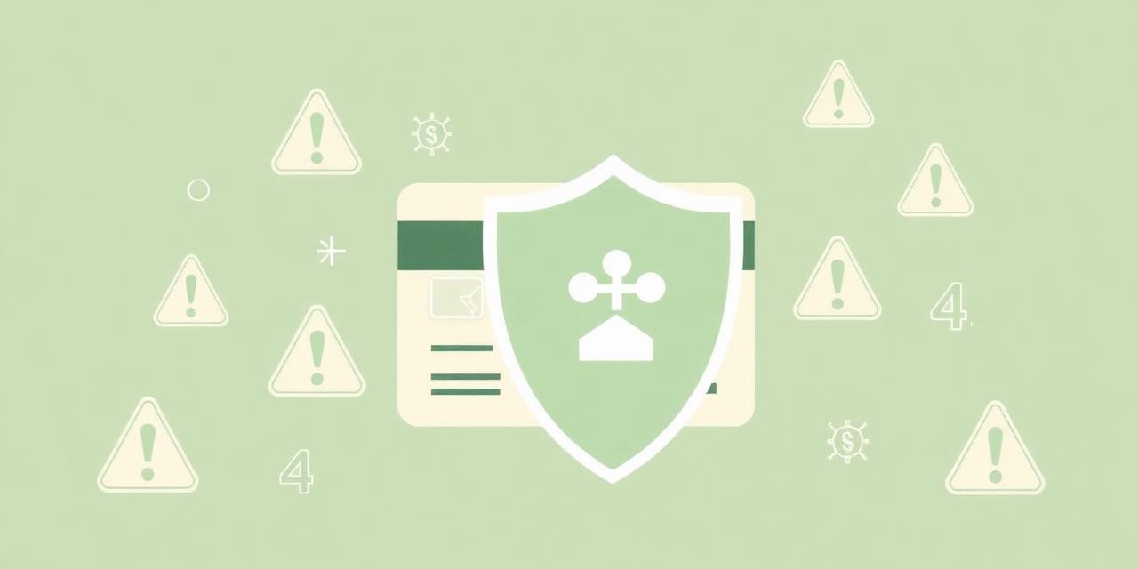 Fraud prevention shield protecting an ecommerce credit card from threats