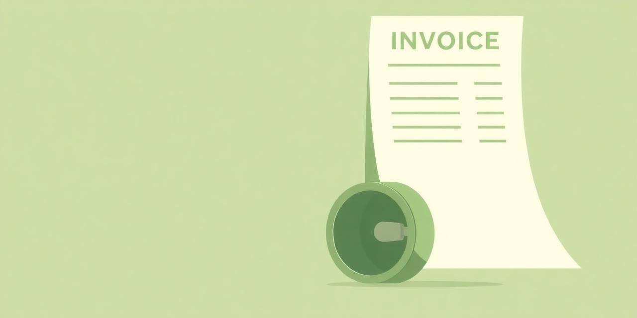 Ecommerce invoice document and reserve funds vault